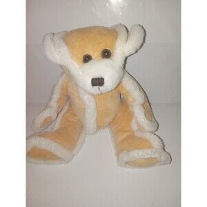 Kuddle Me Toys Brown White Teddy Bear Plush